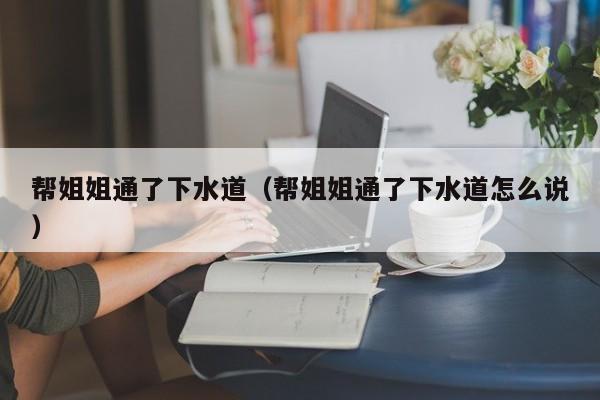 帮姐姐通了下水道（帮姐姐通了下水道怎么说）