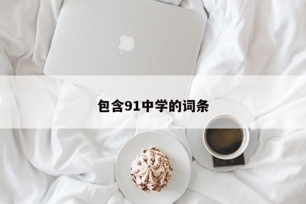 包含91中学的词条